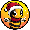 Bee Santa Christmas