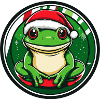 Frog Christmas Comic