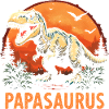 Papasaurus : Meilleur Papa Fort Cadeau