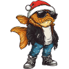 Goldfish Christmas Winter