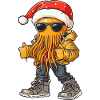 Méduses Noël Hiver