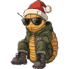 Worm Christmas Winter