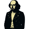 William Shakespeare Midnight Rebel Portrait
