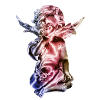 Angel Sculpture Gradient