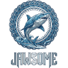 Jawsome Shark Geometric