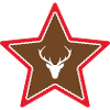 Star with deer head