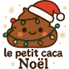 Kleiner angezündeter Weihnachtskakao mit Girlande