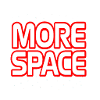 More Space Neon Text