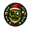 Zombie-Weihnachtsmann