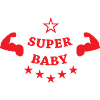 Super bébé - Cadeau de naissance