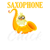 Saxophone Chick Saxophoniste Drôle
