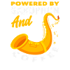 Powered by Saxophone and Coffee Saxophonist
