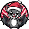 Kawaii Christmas Bat