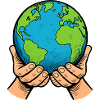 Hands Holding Earth – Global Care