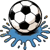 Splashing Football