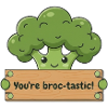 Broc-tastic Kawaii Broccoli Tee