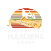 Retro God Marching Bands Saxophone Saxophonist