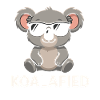 Koala with sunglasses