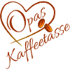 Opas Kaffeetasse Herzdesign
