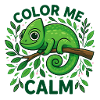 A calm chameleon