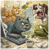 Chaos im Tierbüro