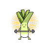 Weightlifter MASS LEEK Gym Funny