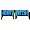 Heavy Metal Typographic Emblem
