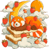 Moon Breakfast Fox