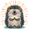 Zen Igel Meditations Igel