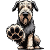 Irischer Wolfshund Wolfshundbesitzer Wolfshundfan