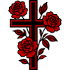 Cross Symbol Flowers