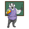 Badger Easter Teacher