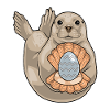 Seal Easter Pearl