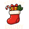 Stuff me, Dad! Christmas stocking, naughty