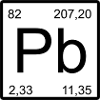 Symbole Pb Signe de Période