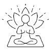 Lotus Meditation Light Circle