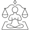 Yoga Balance im Zen-Stil