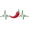 Heartbeat Chili Design