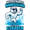Eisbaden Polarbär Power