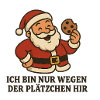 Santa Cookie Saying