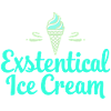 Existenzielle Eiscreme Lustiger Spruch Eis Waffel