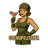 Cosmopolitanja Soldier Cocktail