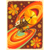 Psychedelic Space Probe in Retro Universe