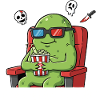 Horror movie lover Alien