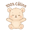 100% Câlins Ourson Doux