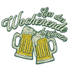 Weekend Toast Beer Alcohol Men