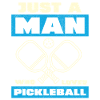Only one man loves pickleball