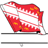 Alsace flag with text box