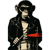 Chimp Rebel Drummer