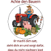 Farm Tractor Circular Painting